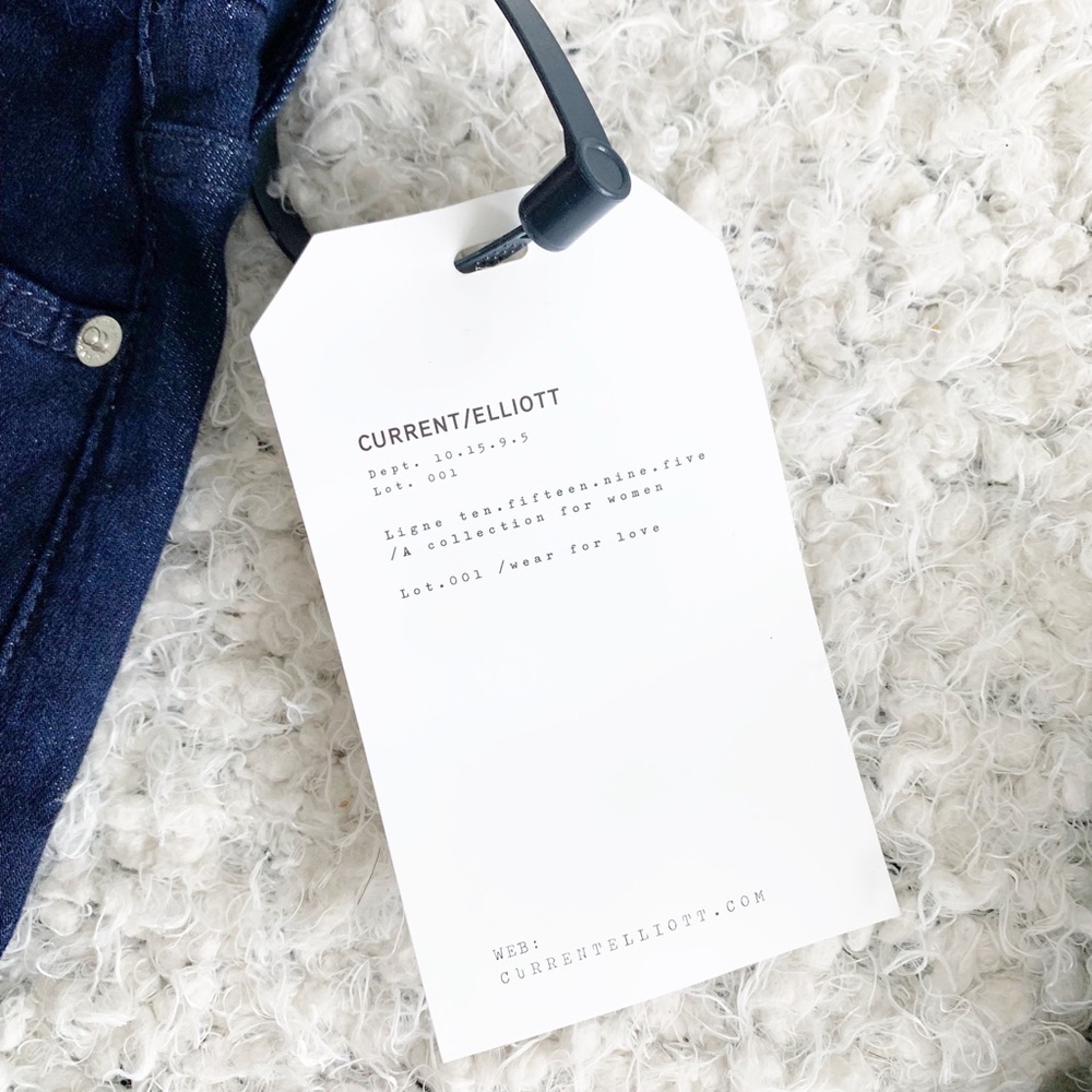 CURRENT/ELLIOT The 5 Pocket Denim Mini Skirt NWT - Picture 5 of 8